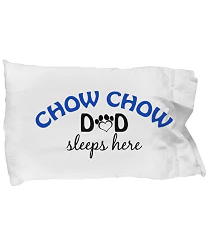 Chow Chow Mom and Dad Pillow Cases (Dad)