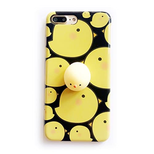 iPhone 6 / 6s Case, Tricess 3D Cute Soft Silicone Squishy Chick Phone Case for iPhone 6 / 6s (4.7 Inch)