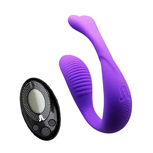 Adrien Lastic Hands Free Mini Clip with Remote Control & 2.5 Astroglide Water-Based Lubricant