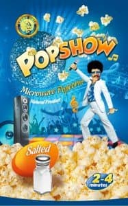 POP SHOW Corn Microwave popcorn salted (80g)