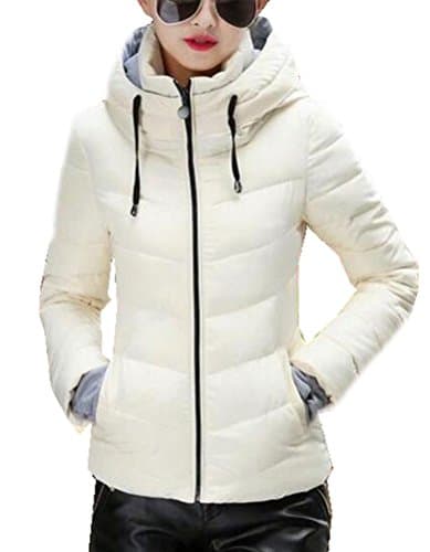 LKOMARKET Short Thick-Feathered Down Cotton-Padded Jacket