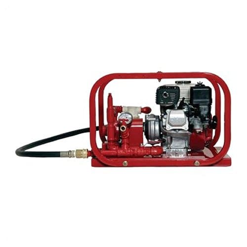 Rice Hydro RP2C Hydrostatic Test Pump, Roller Pump, 5 gpm Up to 300 psi, Pressure Testing, 4 Cycle Briggs and Stratton Engine