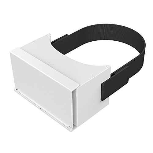 3D VR Glasses-Virtual Reality Headset with Plastic DIY SKD For 3D Movies and Games Compatible with Android & Apple Up to 5.5 inch Screen Size