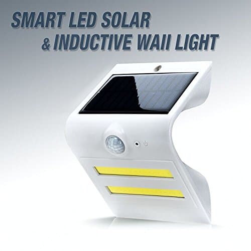 Outdoor Waterproof Motion Sensor Solar Bright Security Lights Wireless for Wall
