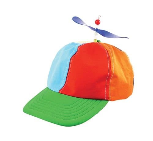 idealWigsNet Helicopter Clown Hat
