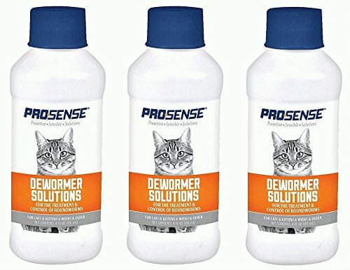 ProSense (3 Pack) Liquid Cat Dewormer, 4-oz Bottle