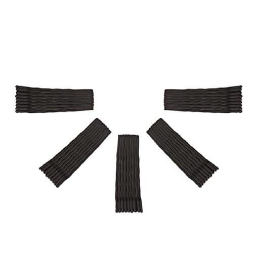 Falcon Claws Hot Sell Basic Curve Bobby pins. 2 Inches,100 Count (Black)