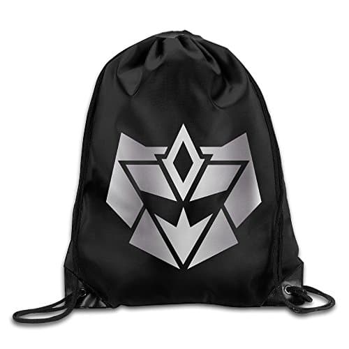 Transformers Logo Drawstring Backpack Bag