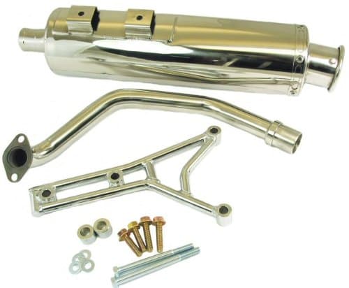 Retro Style GY6 Performance Exhaust