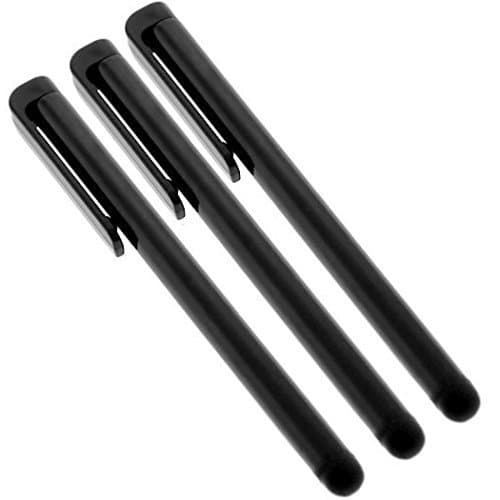 PREMIUM Samsung SM-E700F Stylus Custom Capacitive Pen 3 Pack! (BLACK)