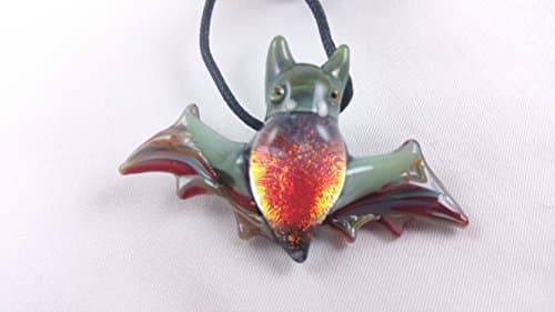Bat - Glass Pendant Necklace