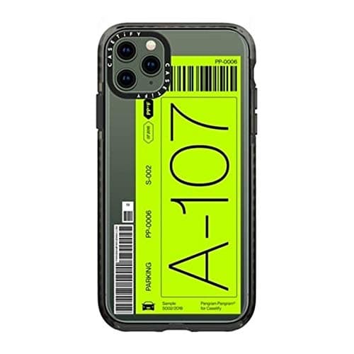 Comfortable to Use Pangram Pangram X CASETiFY joint creative double phone case for iPhone Real Machine Mold (Color : Yellow orange)