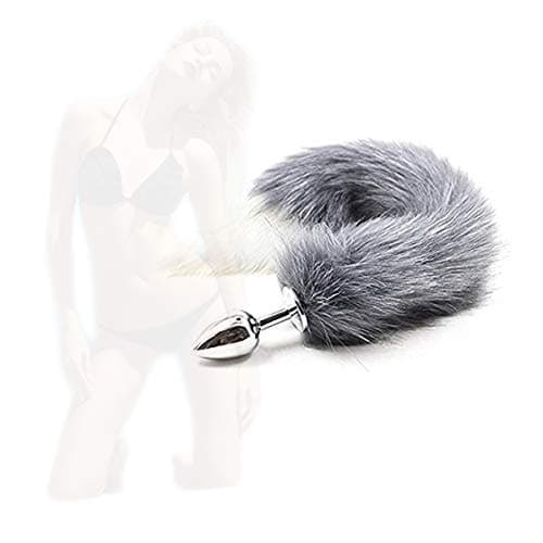 Fox Tail Headband Headwear - Plug with Soft Tail for Couples