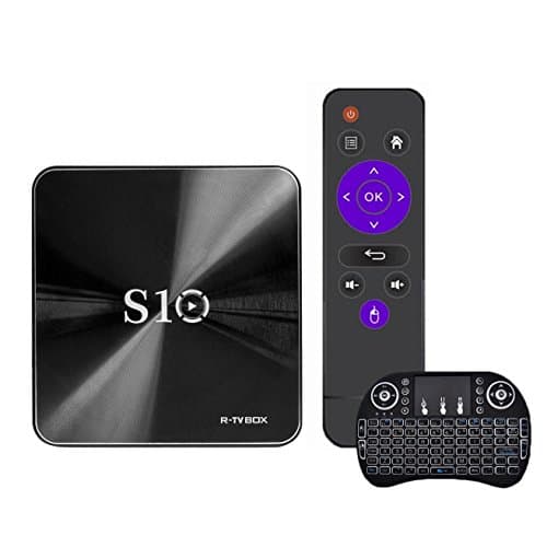 Android TV Box, SZHENRY Android Set-top Box with Mini Keyboard and Remote 4K 60FPS HDMI2.0 Smart Set-top Unit 3GB DDR4 32GB EMMC Flash Digital Converter Box