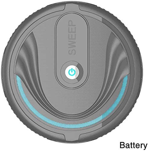 Robot Vacuum Cleaner, 2 In 1 Plastic Automatic Sweeping Vacuuming Mini Intelligent Robot Vacuum Cleaner Floor Sweeping