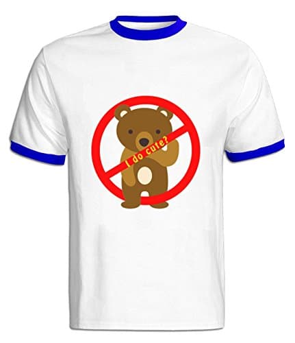 Adj A Bear Problem Prohibition Bears T Shirts for L blue