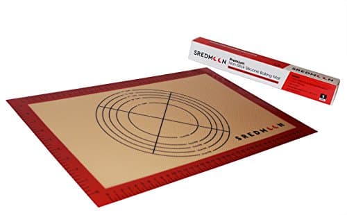 Premium Non-Stick Silicone Baking Mat BAKING GRILLING ROASTING ALL WITHOUT THE NEED FOR OILS by sredmoon