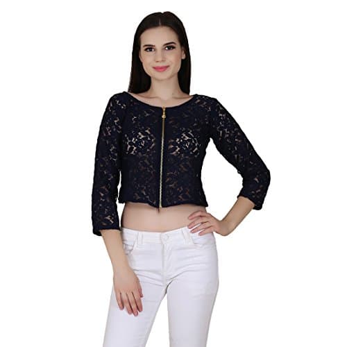 Spex jet Navy Blue Crop top