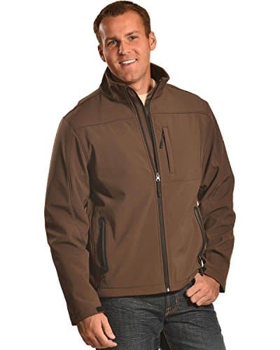 Forge Workwear Men's Chocolate Lined Bonded Jacket Chocolate X-Large