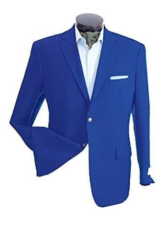 Mens Blazer Two Buttons (Royal) (52L)