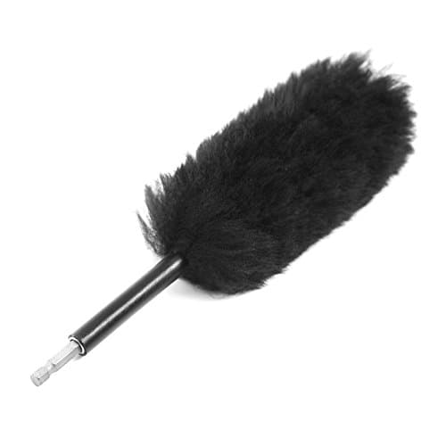 Power Wooly Wheel Brush with Drill Adapter