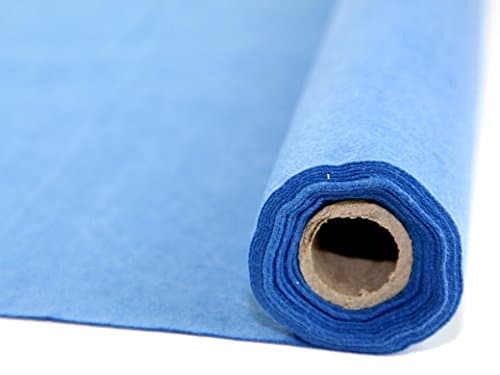Minerva Crafts Plain Acrylic Felt Fabric Micro Roll 2.5m Cornflower Blue - per 2.5 metre roll