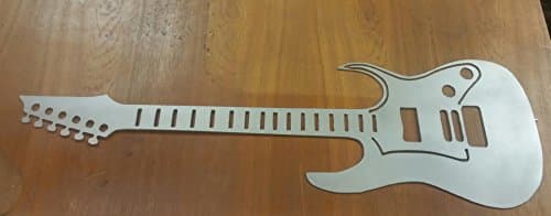 Metal Guitar Sign