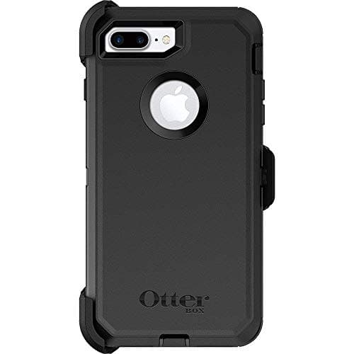 OtterBox Defender Case for iPhone 8 Plus/iPhone 7 Plus & Belt Clip Fits OtterBox - Black