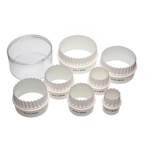 Kitchen Plastic Double Edged Biscuit/Pastry Cutters by CASCACAVELLE