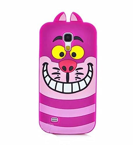 S4 Case,Galaxy S4 Case,Galaxy S4 Silicone Case,Bat King 3D Cute Cartoon Rose Cat Soft Silicon Gel Rubber Case Cover Skin for Samsung Galaxy S4 i9500(Cat)
