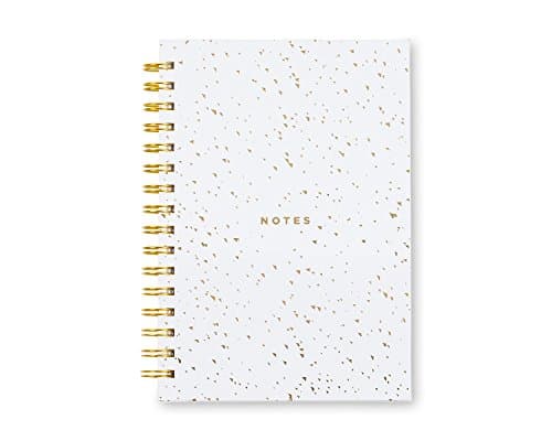 Ashley G for Blue Sky "White Scatter Dot" 5.75 x 8.5 Notebook