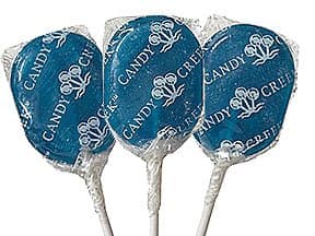 Candy Creek Blue Berry Blast Paddle Pops, Bulk 5 lb. Carton, Lollipops