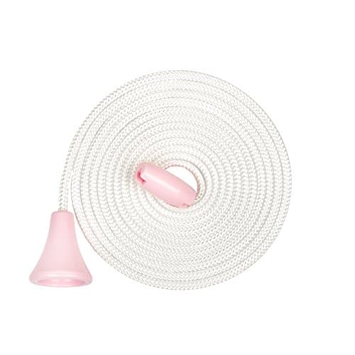 Bathroom Light Pull Cord Strings. Choice of Fun and Contemporary Colours, from Sleeklight™ (Soft Pink)