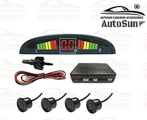 Autosun Reverse Car Parking Sensor LED Display Black (All Type Car)