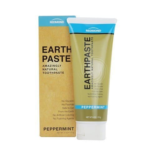 Redmond Earthpaste Toothpaste, Peppermint, 4 Ounce
