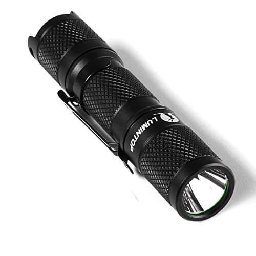 550 Lumens Tool Aa Cree Led Flashlight, 3 Modes, 2 Ways of Operation with One Hand Pocket Size EDC Flashlight by LUMINTOP