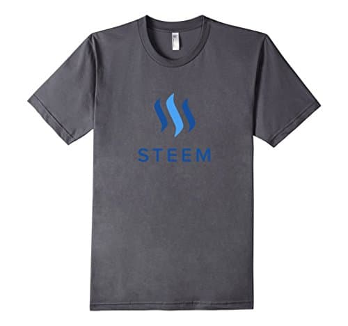 Men's steem t-shirt Medium Asphalt