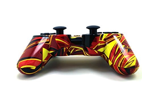 Dainslef Wireless Bluetooth Six Axis Dualshock Game Controller for PlayStation 3 -Flames ¡­
