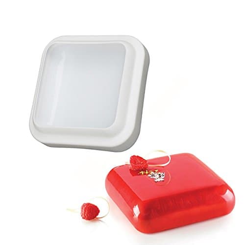 Square Shape Design Silicone Mousse Cake Mould Cake Mold Silicone Flexible For Mousse Chiffon Breads Cornbread Cheesecake Pie Brownie