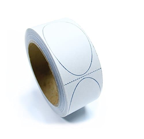 LongShot Golf Standard Label Roll - Blank Ovals