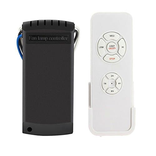 XBERSTAR Universal Ceiling Fan Lamp Remote Controller Kit &Timing Wireless Remote Control