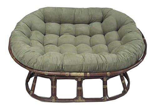 Cushion for Oversize Double Papasan (Saddle Brown)