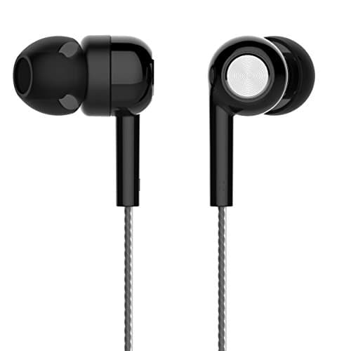 Middox Tech Excellent series 358 Earbuds with Microphone and Remote, Sound for IOS, Android, Note 4 5, galaxy s5 earbuds, Headphones and FREE Eva carry case (BlackX1)