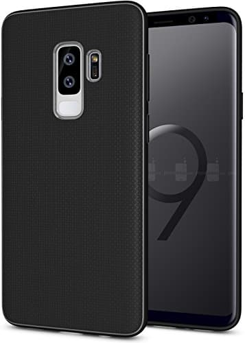 Galaxy S9 Plus Case, URMax Ultra [Slim Thin] [Rugged] Anti-slip Flexible TPU Gel Rubber Soft Skin Silicone Protective Case Cover for Samsung Galaxy S9 Plus - (Black)