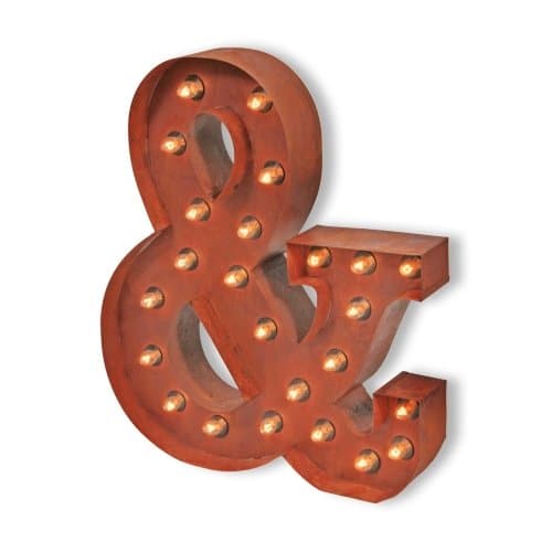 Ampersand 24" Marquee Light