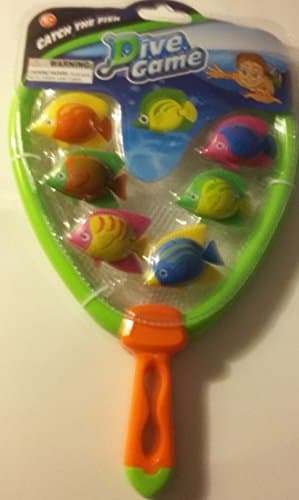 CATCH THE FISH DIVE GAME 6 FISH WITH NET