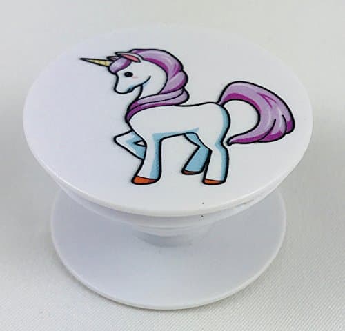 Multi-Function SmartPhone Holder and Mount with Expanding Stand Pop Grip Socket (Unicorn)