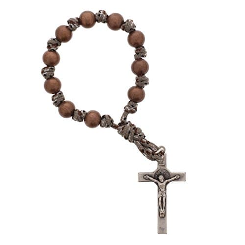 Copper Paracord Pocket Rosary