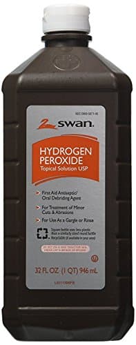 Swan Hydrogen Peroxide Topical 32 Ounces ( 8 Pack) EGFB