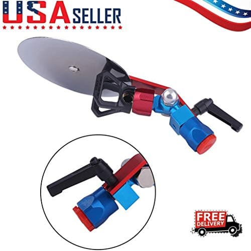 uookboy Airless Paint Spray Gun Guide Accessory Tool w/Tip for All Airless Aint Sprayer 7/8" w/ 517 Tip with 10 Inch Extension Pole (Blue)